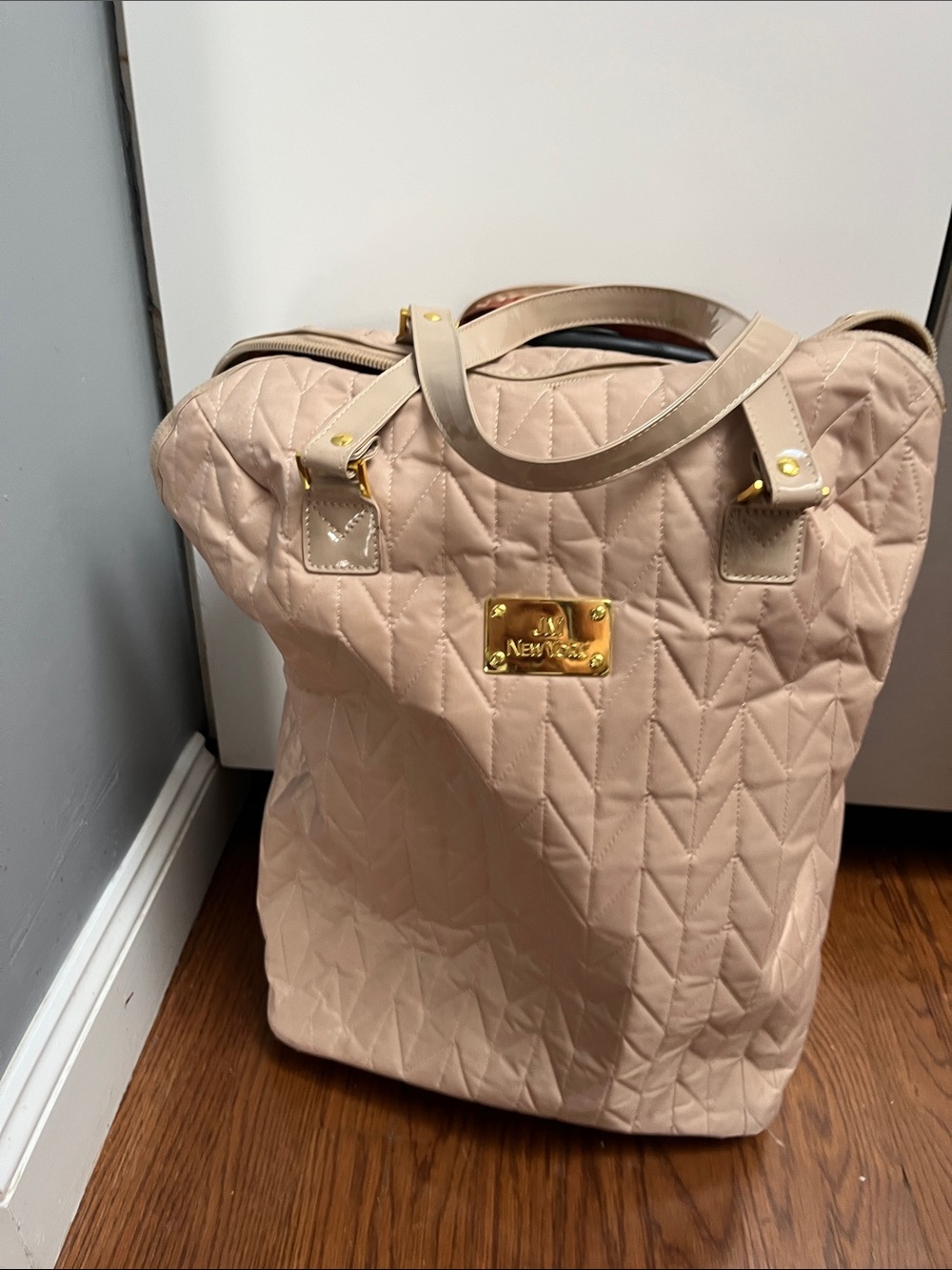 Joy Mangano carry on tote bag